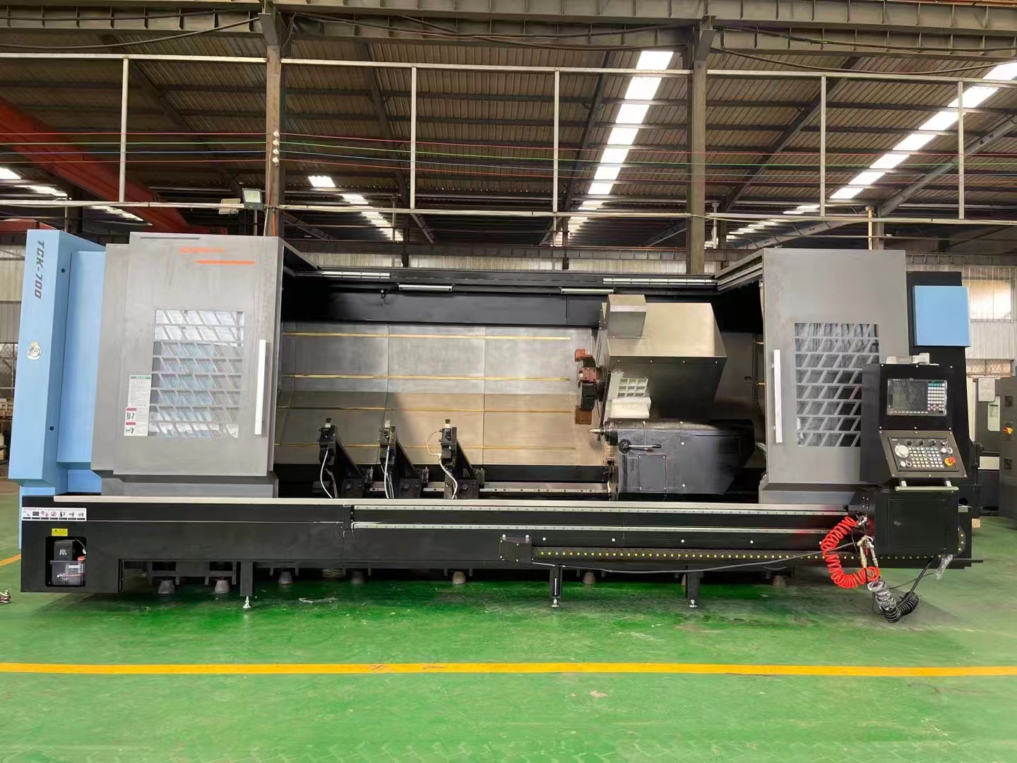 TCK700 CNC Lathe Features A High-rigidity Structure TCK700 CNC Lathe Features A High-rigidity Structure