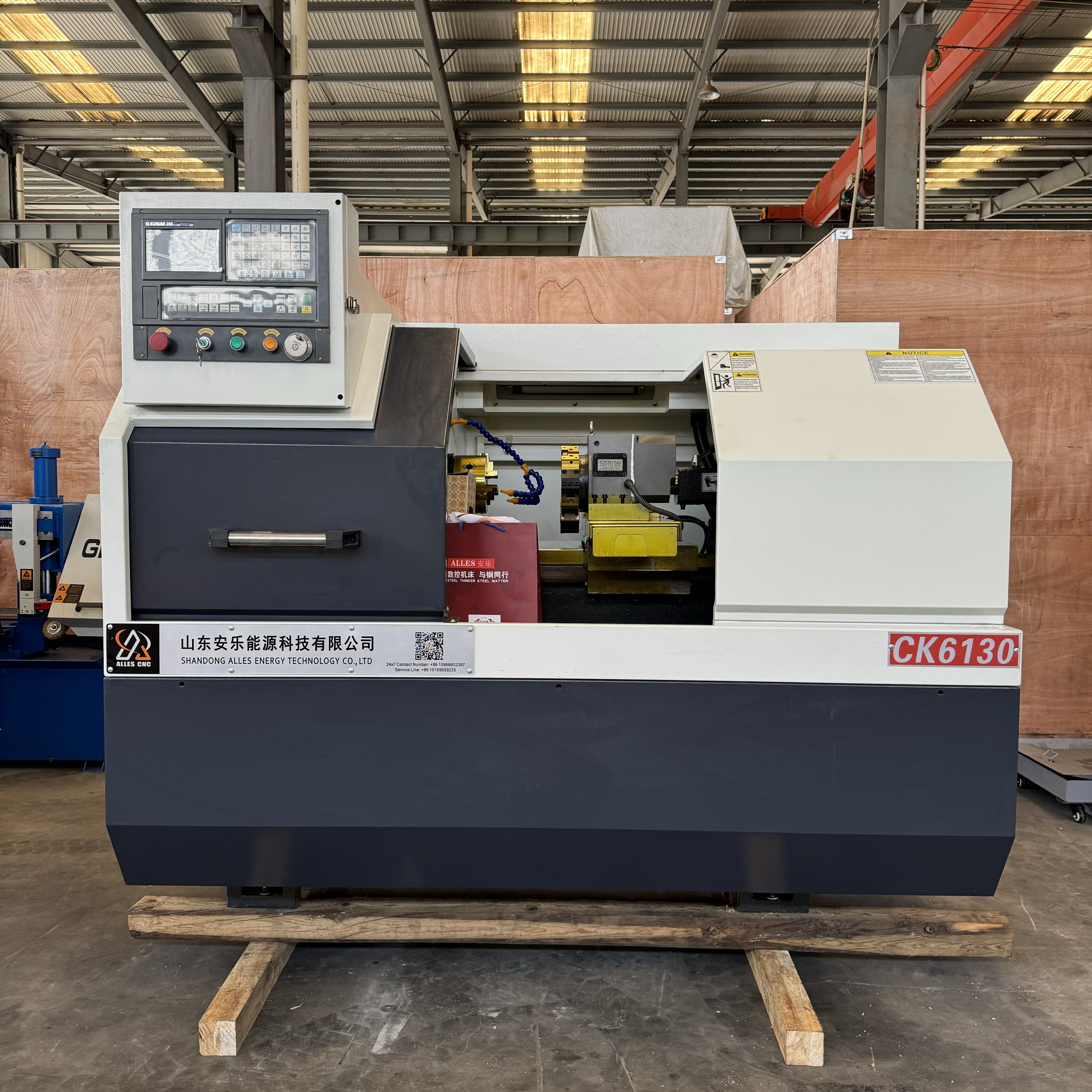 ALCK6130 CNC Lathes Successfully Packed and Shipped to the Russian Market