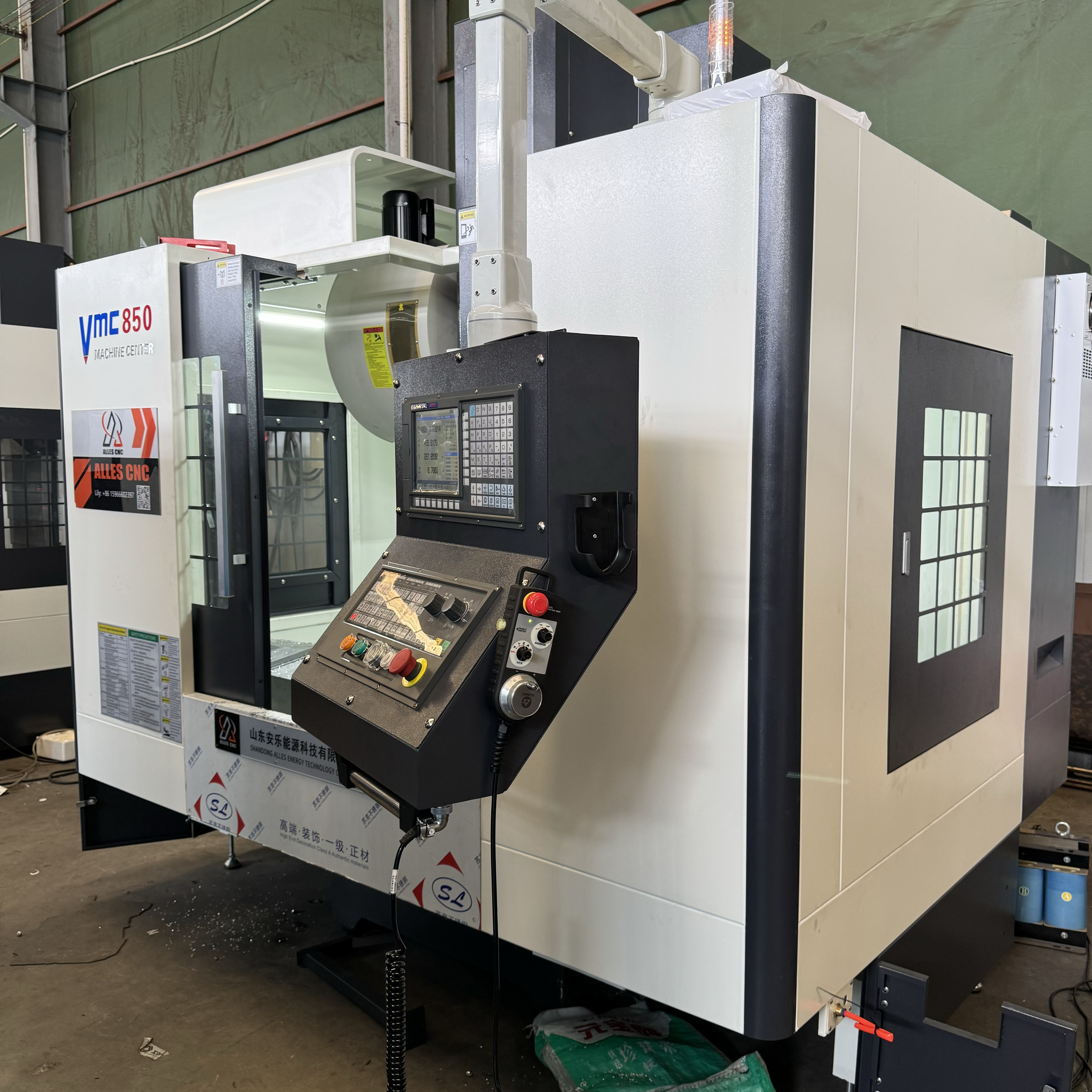 ALVMC850 is packed and shipped to Mexico, opening a new chapter in manufacturing