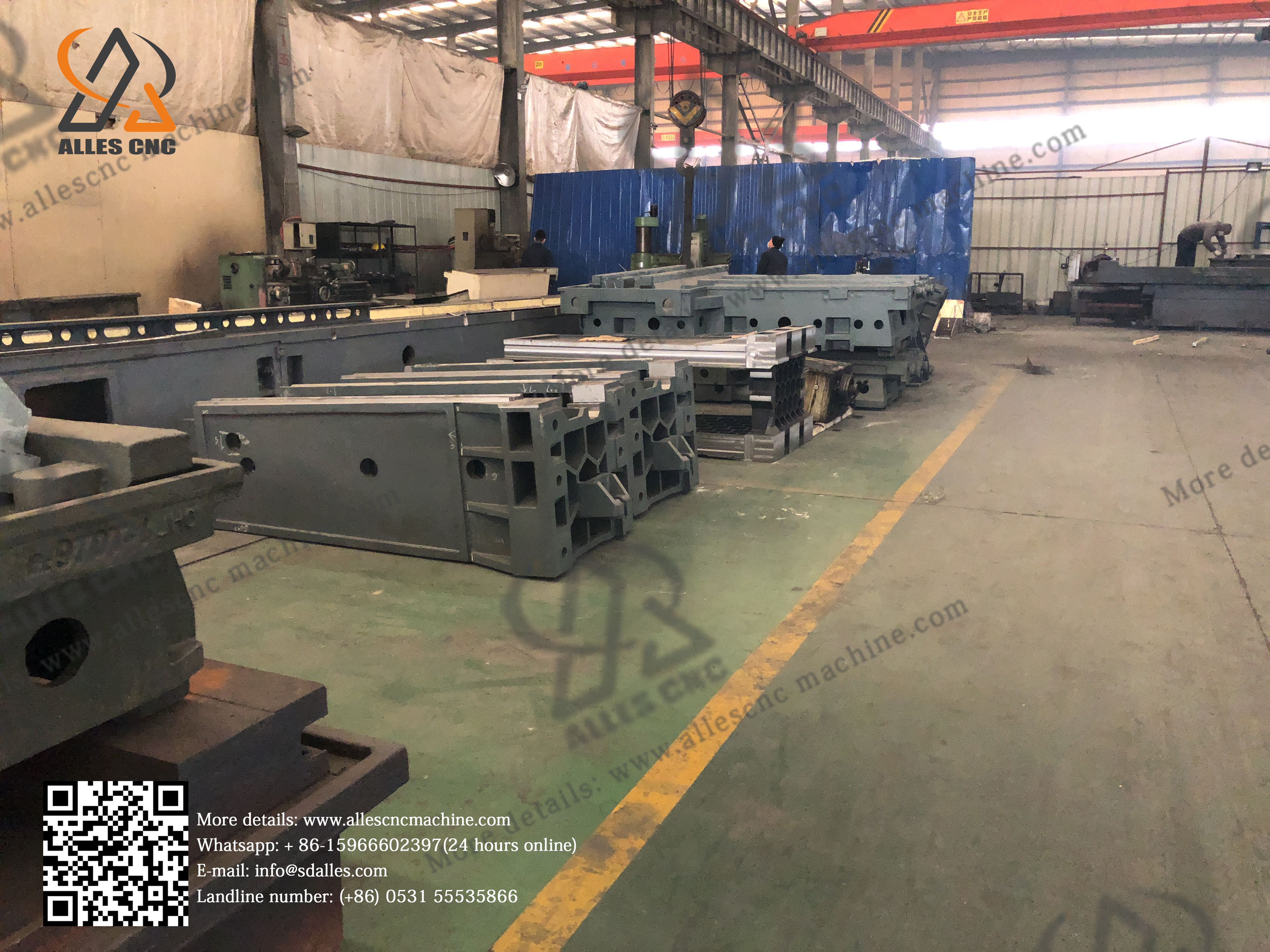 horizontal machine center base