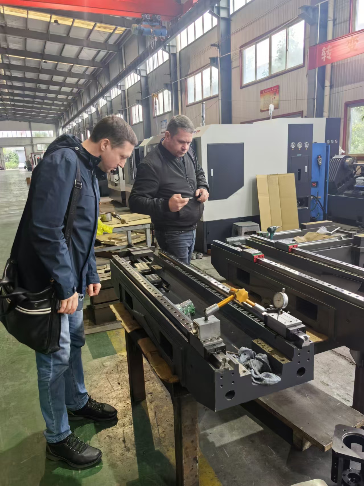 Russian customers visited ALLES CNC to explore the future of intelligent manufacturing