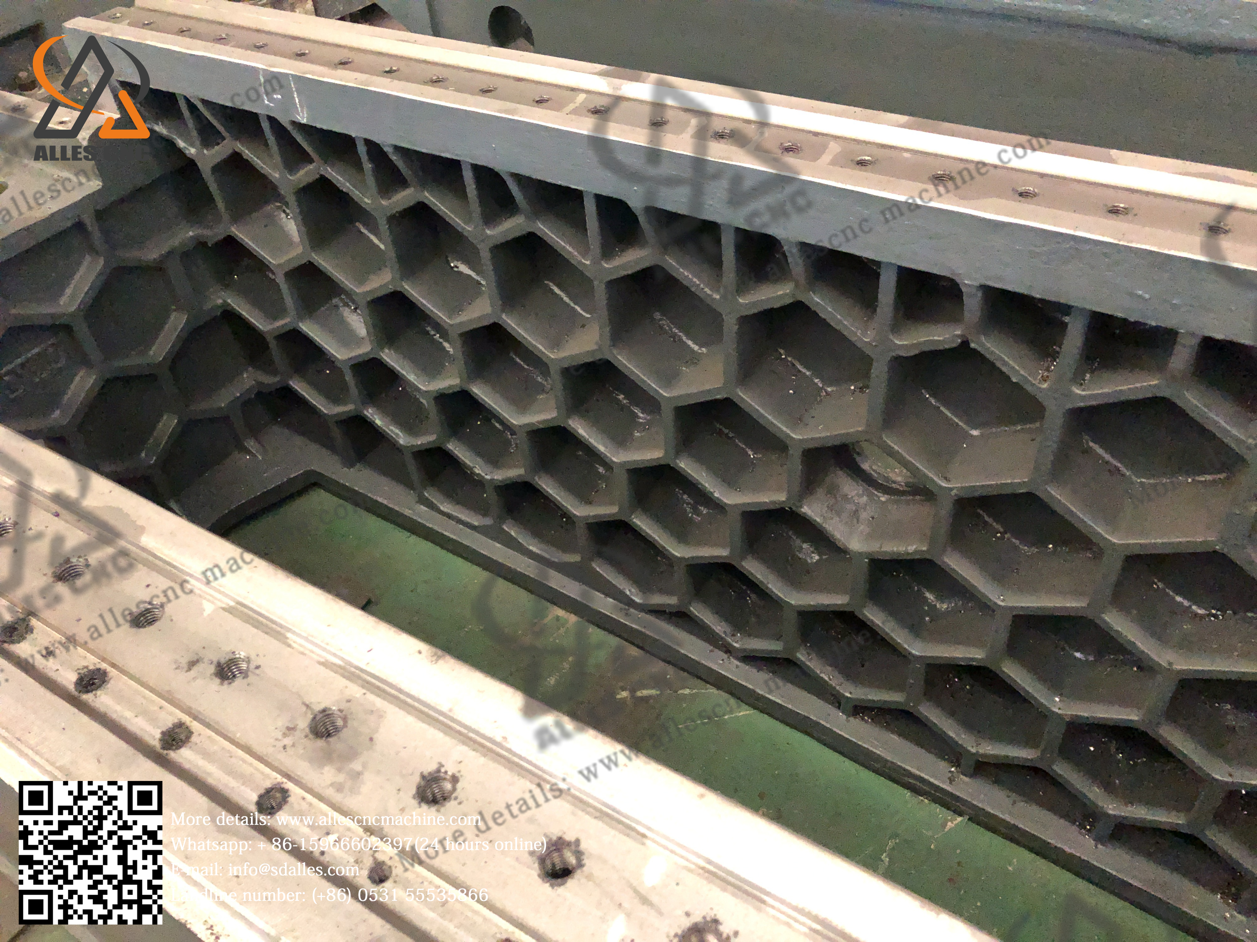 horizontal machine center base