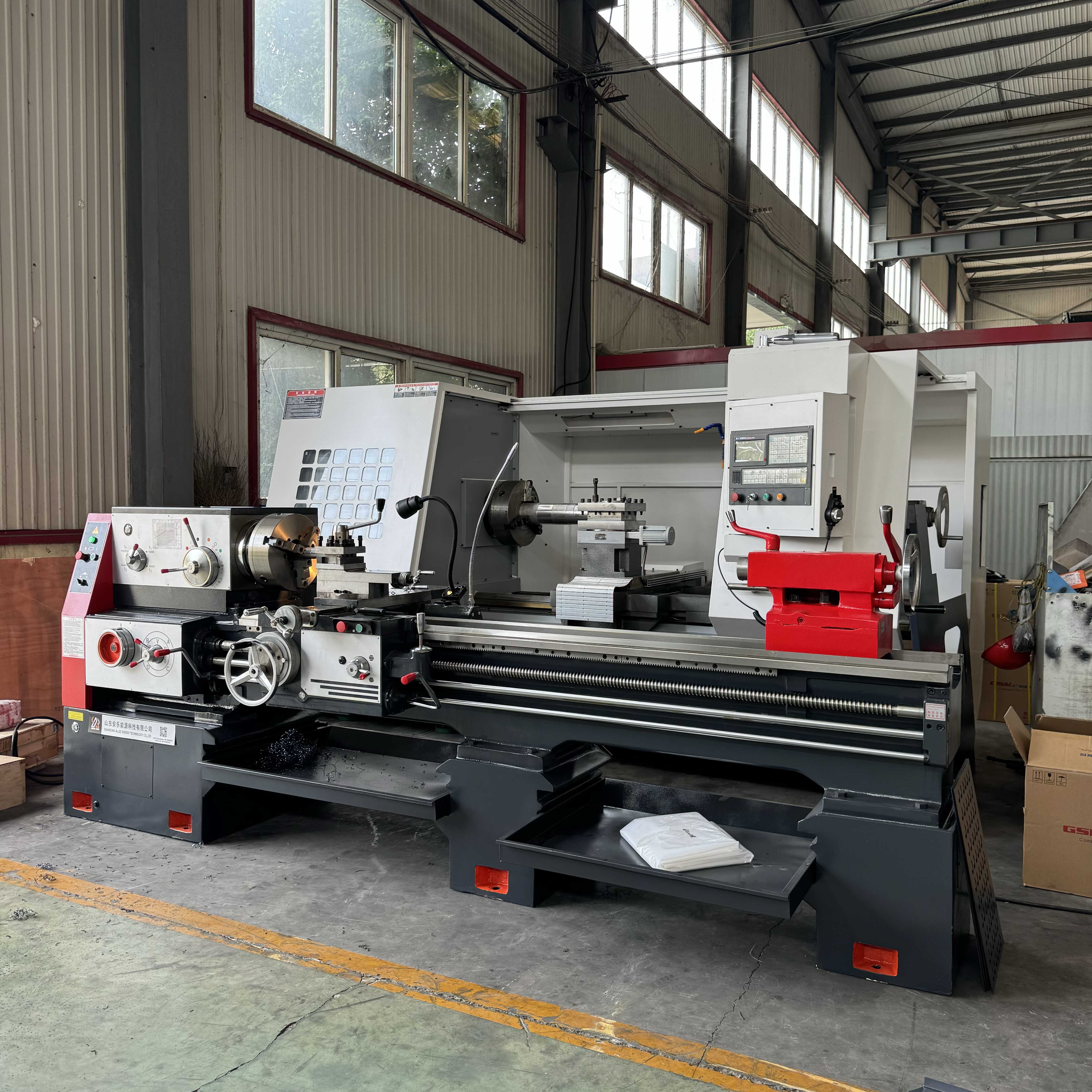 ALCA6150-2000 Lathe Inspection Machine to be Shipped to Brazil