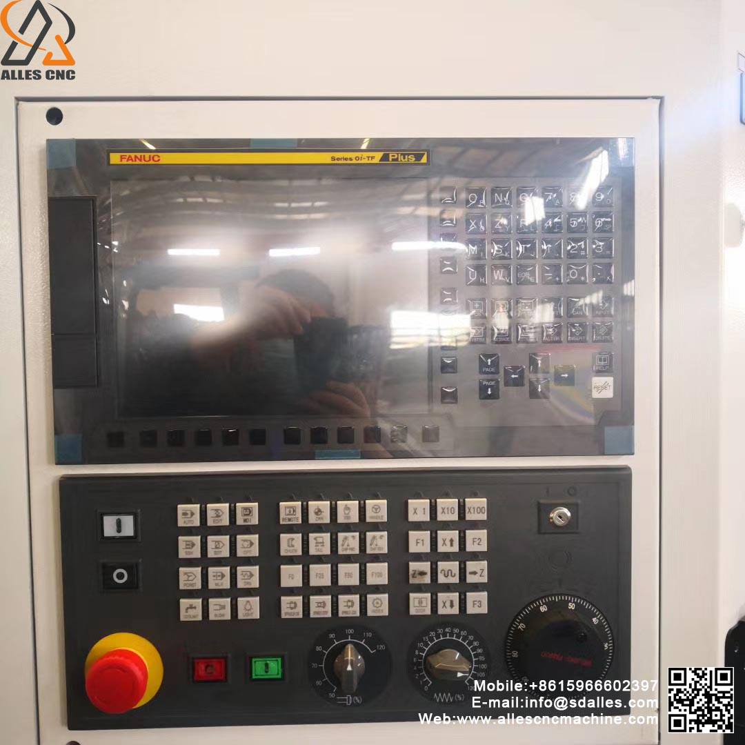 Automatic Slant Bed CNC Lathe metal CNC Turning Lathe