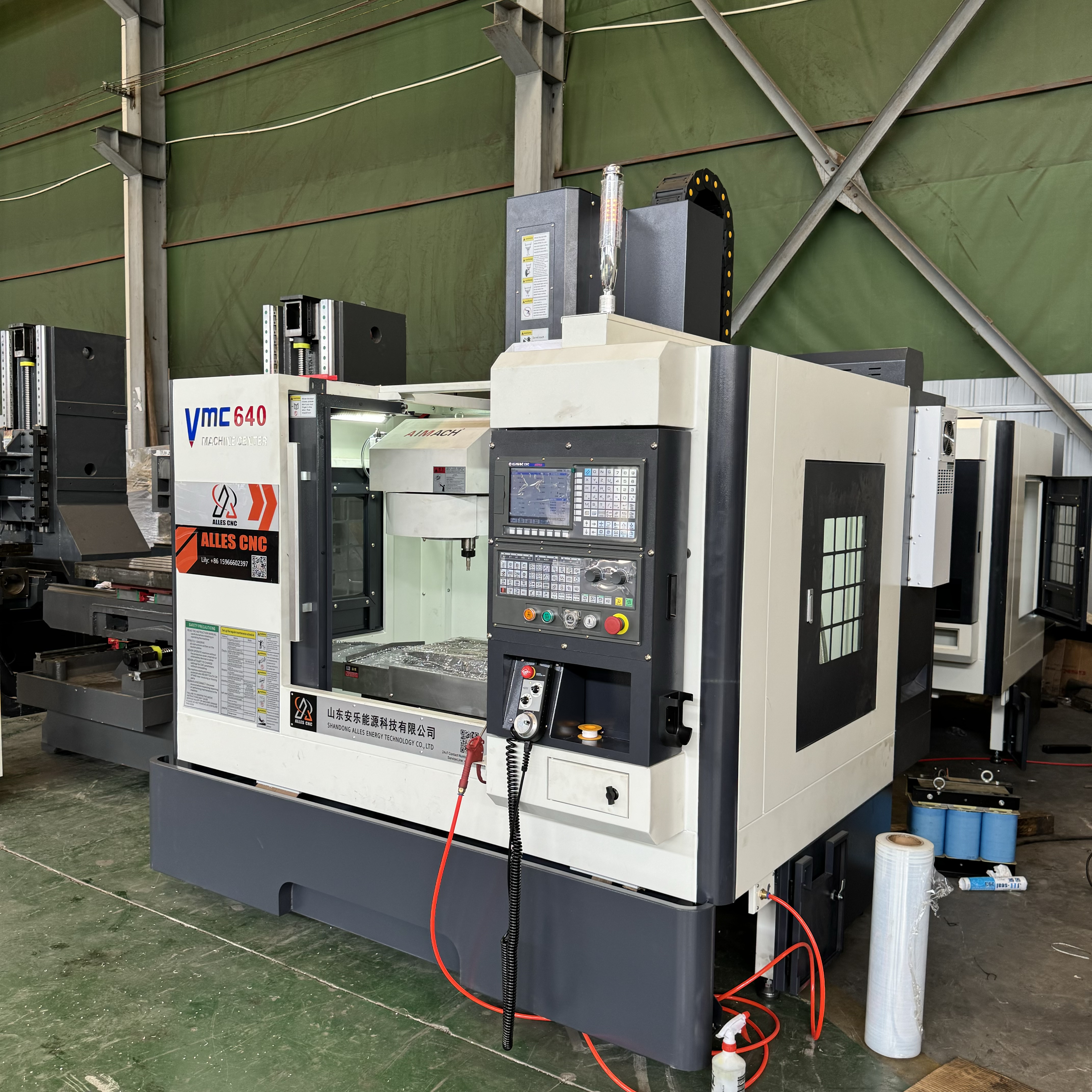 The vertical machining center ALVCM640 has been successfully shipped to Mexico, aiding in the upgrade of the local manufacturing industry.