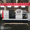 Flat Bed CNC Lathe Machine With Bar Feeder