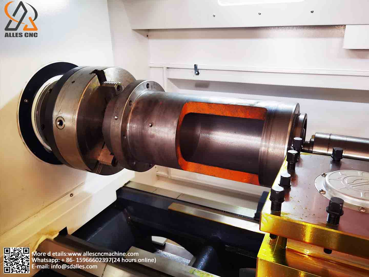 Automatic Slant Bed CNC Lathe metal CNC Turning Lathe