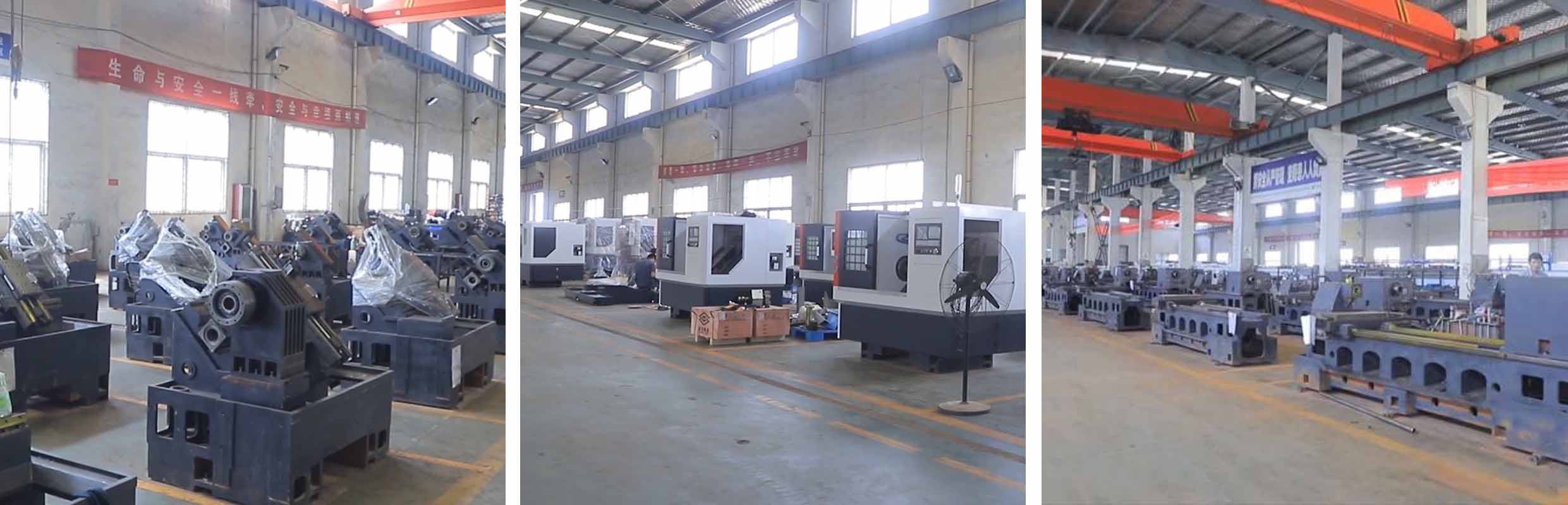 CNC Turning Machining Factory Display