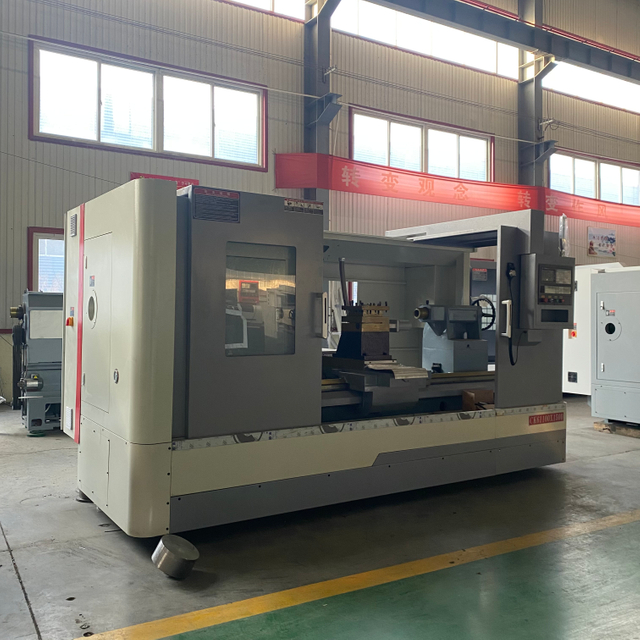 New Horizontal CK61100 Pipe Threading Cnc Lathe Machine With Fanuc Control
