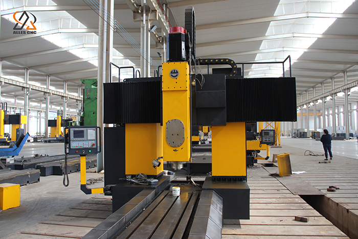 cnc milling and driling machine for tube sheet 2mx4m