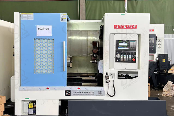 ALTCK65DY CNC lathe successfully packaged and shipped to Russia