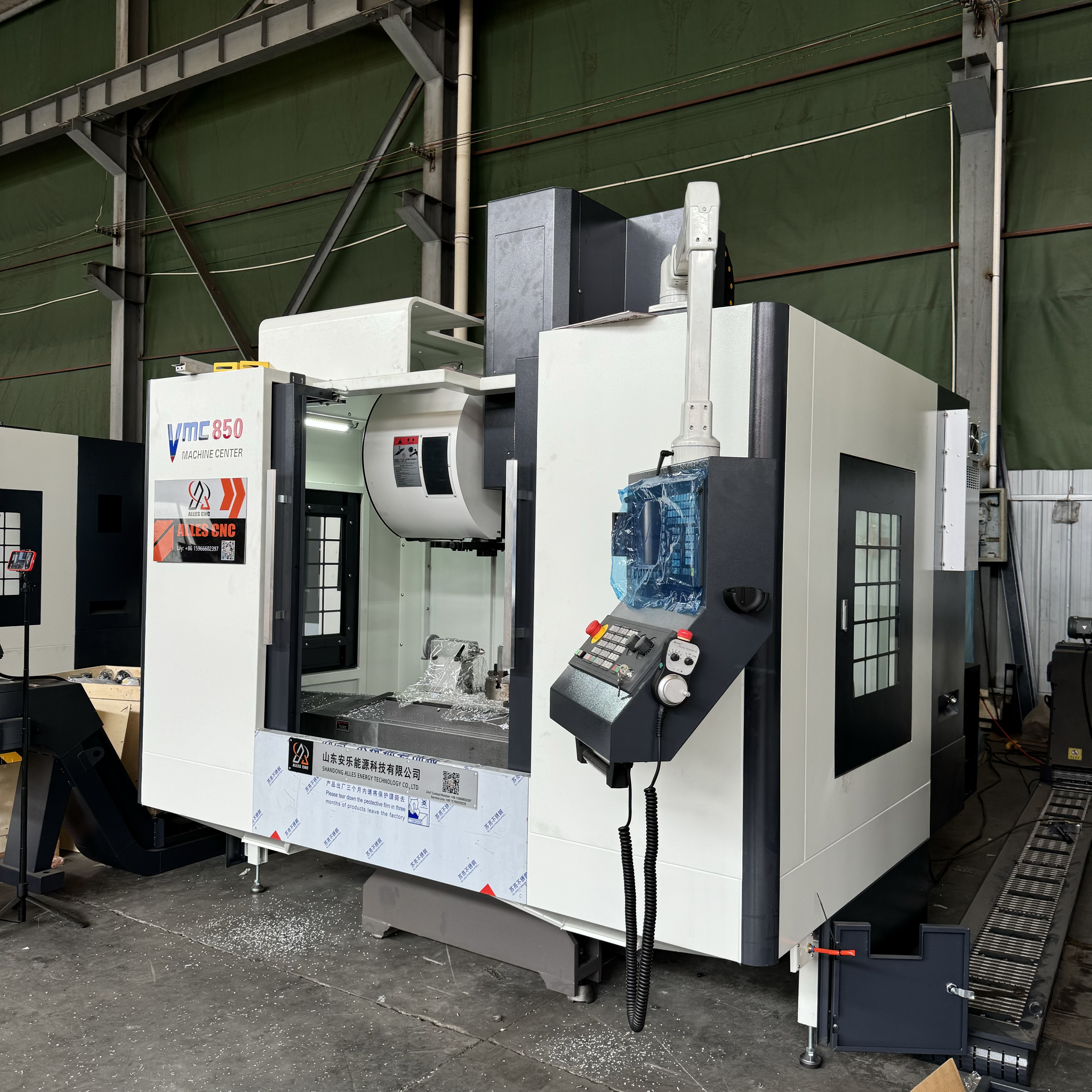Vertical machining center ALVMC850 is about to be shipped to Russia