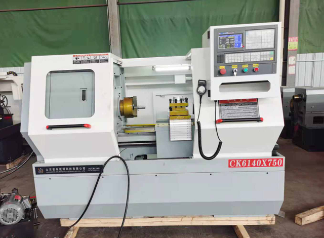 Flat Bed CNC Lathe Turning for Metal